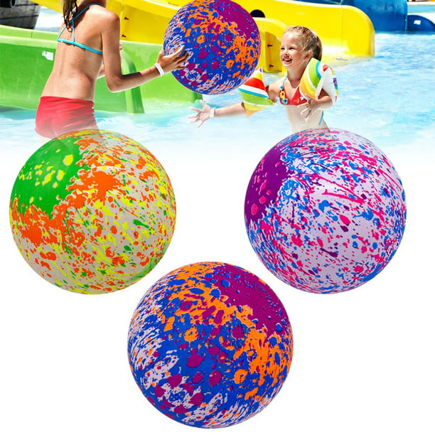 Baby Kids Beach Pool Play Ball Inflatable Educational Children Ball Toys BLUS
